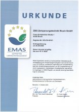 Certificate EMAS 2022-2025